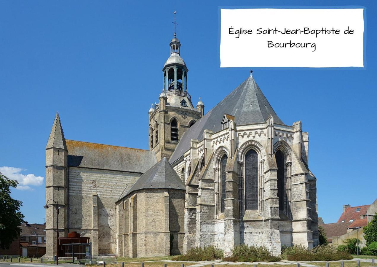 Studio Spacieux Et Elegant Au Coeur De Bourbourg - Gare A Proximite Exterior photo